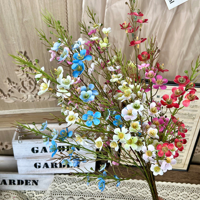 購入 シミュレーションオーストラリアの梅,人工花, 結婚式の完成品, 花のアレンジ, 景観の花, 高級な感覚, リビングルーム, 花束の飾り付け online manufacture