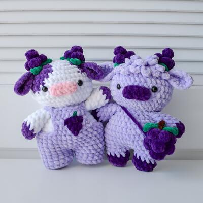 購入 Kaiyue カスタムピンクぬいぐるみ牛のおもちゃイチゴ牛あみぐるみかぎ針編み人形ぬいぐるみ動物のおもちゃ オンライン製造