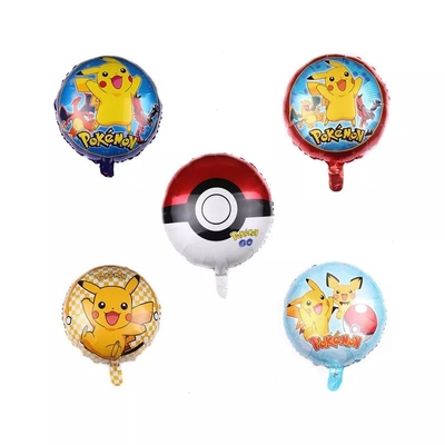 良い価格 18インチの熱い袋月曜日のポケット モンスターのマンガのキャラクタの袋月曜日の気球のPika儲ホイルのヘリウムの気球によっては装飾がパーティを楽しむ オンライン