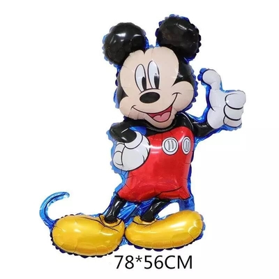 良い価格 18インチの無地のMinnieの頭部の気球の誕生会の装飾の整理の漫画のミッキー マウス ホイルの気球 オンライン