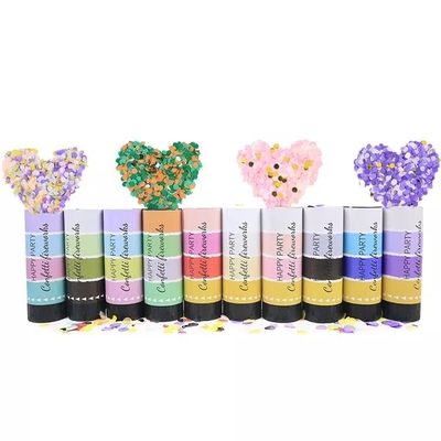 良い価格 卸し売りベビー シャワーの結婚披露宴の性はPoppersの色紙片の大砲を明らかにする オンライン
