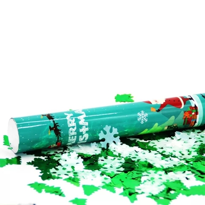 良い価格 卸し売りクリスマスの生物分解性の色紙片のPoppersの結婚式は供給小型シリンダー空気党Popperを圧縮した オンライン