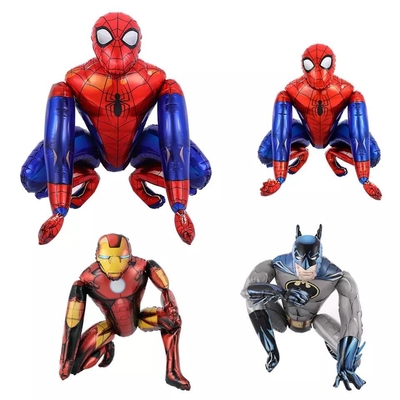良い価格 Wholesal子供のための新しいDesginのマンガのキャラクタの英雄ホイルの気球3Dの巨大なスパイダーマンGlobosは党装飾をもてあそぶ オンライン