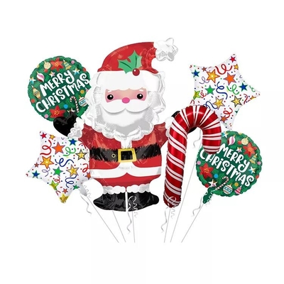 良い価格 Wholesalの新しいクリスマスのキャンディ・ケーンの気球のアルミ ホイルの気球のサンタクロースの気球は装飾の供給のために置いた オンライン