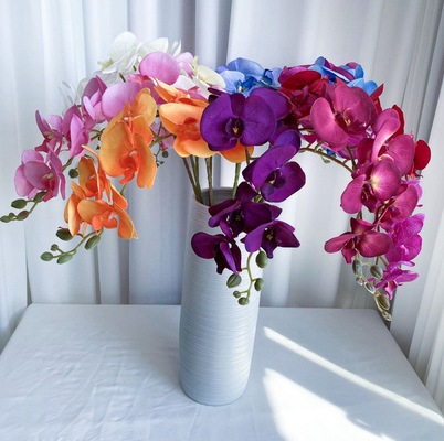 良い価格 家のためのさまざまな色の柔らかい付着力の装飾的な造花 オンライン