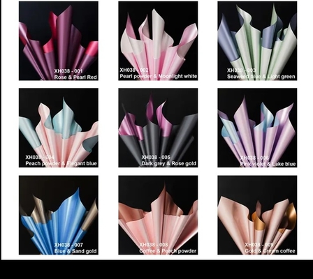 良い値段 母の日 花の包装用紙 9色 霧面パン紙 花の包装用紙 オンライン
