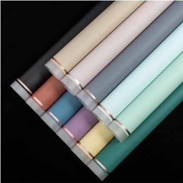 良い価格 新型防水花包装紙 フラワーショップ用品 卸売 花花束 包装紙 材料 オンライン
