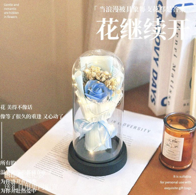 良い価格 バレンタインデー 人工バラ花束 21x11cm 多色オプション オンライン