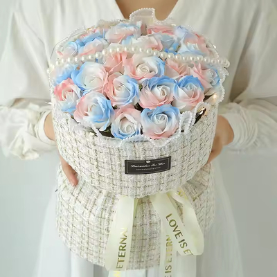 良い価格 ホットセール 新着品 人工泡 永遠の石けん 花束 バレンタインデー ローズプレゼント オンライン