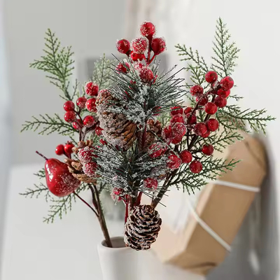 良い価格 クリスマス装飾用品 ピック アトリキュルス 装飾 人工泡 クリスマス グリッター 花のピック オンライン