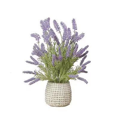 良い価格 42cm 工場直販 ボンサイ植物 室内装飾用ラベンダー 暖房用 ギフト 人工花 オンライン