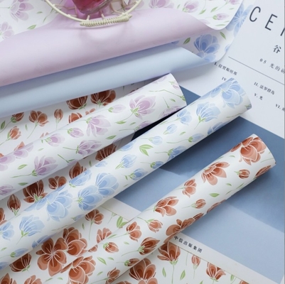 良い価格 新しい母親の日 マグノリア花の包装紙,手作り DIY 花のプレゼントパッケージング素材,花のアートと花屋の材料 オンライン