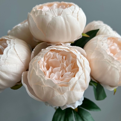 良い価格 7頭のコアピオニーシミュレーション花束 結婚式の花材ピオニーピオニー 結婚式のホールシミュレーション花 オンライン
