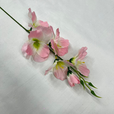 良い価格 シミュレーション花 小さい単刀のオルキデア 偽りの花 国境を越えた熱売り花束 高級シルク花 小さいオルキデアのテーブル花の配置 オンライン