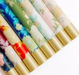 良い価格 ユイイン紙 国産色 ピオニー ヴィンテージ 花の包装紙 オンライン