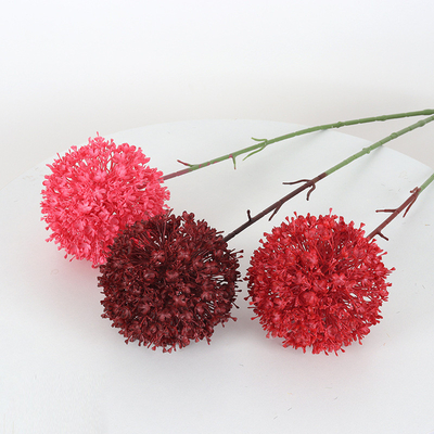 良い価格 オーダーメイド 単一のスキャリオンボール プラスチック花 結婚式のシミュレーション 花 結婚式のホール 道路ガイド 花の配列 飾り 偽りの花 オンライン