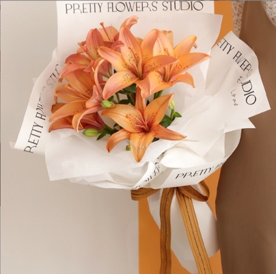 良い価格 英語の耐涙紙,花の包装紙,花屋用品,花束の包装,雪拭き紙 オンライン