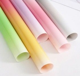 良い価格 キャンディーガラス 防水花の花の包装紙 オンライン