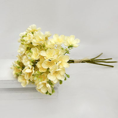 良い価格 ジャスミン 偽花 外交シミュレーション 花 寝室 花の配列 リビング 小さなジャスミン シルク 花束 国境を越えた 人工花 オンライン