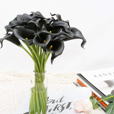 良い価格 PU単体ミニカッラバラの工場直販,人工花,結婚式やフェスティバル品質の家飾り花の卸売 オンライン