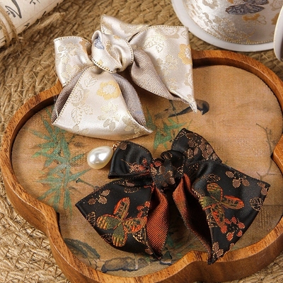 良い価格 スタイル 単面蝶花刺身 縁 サタン リボン 手作り 弓 頭帯 ヘアクリップ アクセサリー 花のネクタイ オンライン