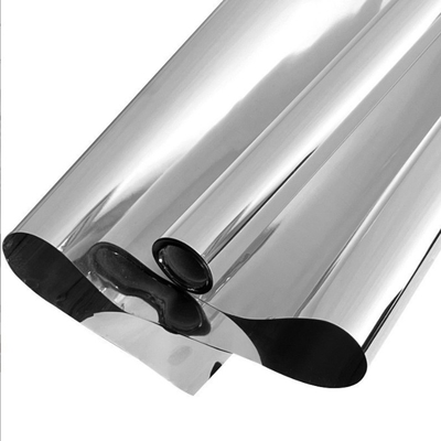 良い価格 Silver mirror flower wrapping paper, reflective mirror surface paper, PVC tin film, water ripple creative floral art packaging オンライン