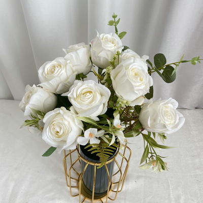 良い価格 コーティング 布 11 フォーク ミラノ ローズ 結婚式の花束を握る新娘 ノルディック インス 家庭装飾シミュレーション ローズ オンライン