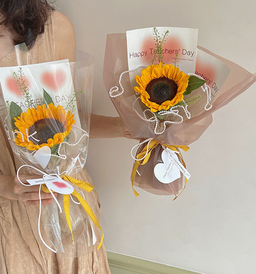 良い価格 ブルー 1cmグリッドシリーズ リボン 花束 ネクタイ 焼物 DIY 弓 手作り 焼物用 花の包装材料 オンライン