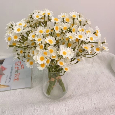 良い価格 インス・カモミール 人工花束,小さなデージ, 人工花束,リビングルームの装飾,テーブルフラワー,装飾花束のメーカーからの卸売 オンライン