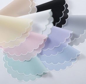良い価格 Cloud jelly film waterproof floral flower wrapping paper オンライン