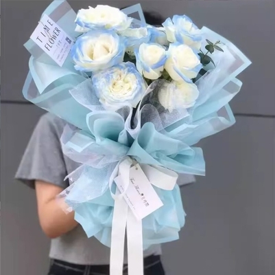 良い価格 新時代 軽くてエレガントな紙 バレンタインデー 防水花の包装紙 ブーケットフレーム紙 オンライン