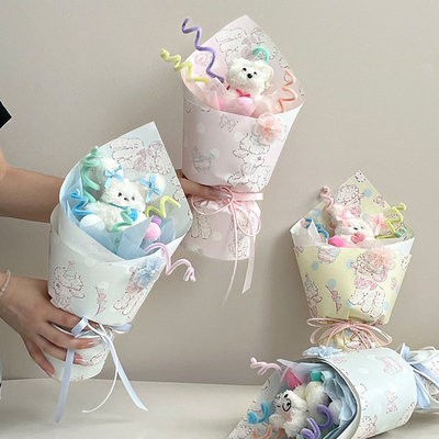 良い価格 バレンタインデーにクリーム羊の完成花束を卸売し,子どもの日に親友や恋人の誕生日プレゼント オンライン