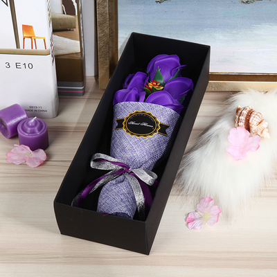 良い価格 熱売り クリエイティブな人工花石けん 5バラの花束 恋人の誕生日プレゼント 直接販売と卸売 オンライン