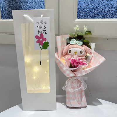 良い価格 バレンタインデーや中秋祭りのプレゼント: クロミ人形,バラ束,石けん,花,日焼け花,クリスマスプレゼント オンライン