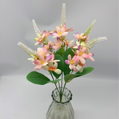 良い価格 5フォーク シミュレーション 小型野生の白菜 プラスチック製の花 結婚用品 ブルーケート オンライン