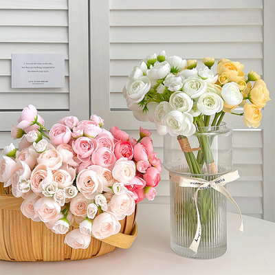 良い価格 インス 風蓮のシミュレーション 花 偽りの花 結婚式ホール 束を握り 小さな新鮮なシンプルな家飾り 写真道具 オンライン