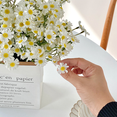インス カモミール シミュレーション 花束 デイジー 偽りの花 リビング 装飾 テーブル 花束 写真道具