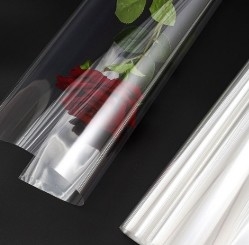 花屋のラッピングとブーケ梱包紙 透明ガラスフラワーアレンジメント、30～45日配送