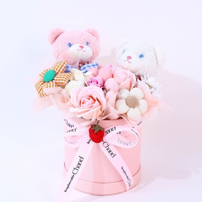 良い価格 人形,盆栽,石けん,花束,完成した彫刻 女の子の誕生日プレゼントとして親友に贈る オンライン