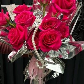 良い価格 防水 BOPP シルバー 反射金属鏡 花屋 包装紙 花の花束 包装紙 オンライン