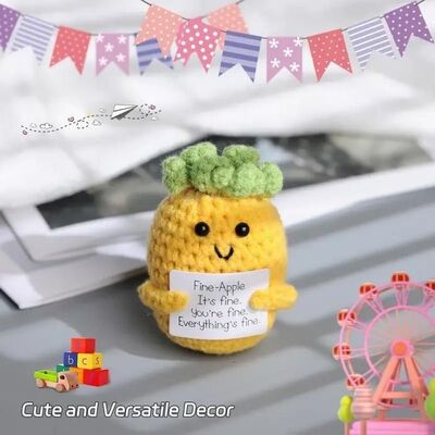 良い価格 可愛い ポジティブな エネルギー 飾り 手作り ハッキング 松果 プラッシュ 人形 パーティー 飾り付け オンライン