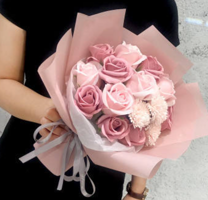 良い価格 熱売り 人工バラ 石けん 花束 飾り花 植物 バレンタインデー 母の日 ギフトカード オンライン