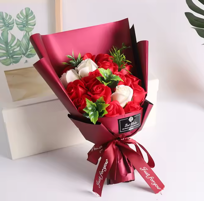 良い価格 母の日プレゼント 人工バラ 石けん 花束 バレンタインデー 女性へのプレゼント オンライン