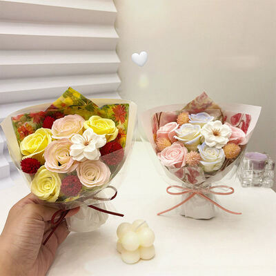 良い価格 天然石けんの花束 誕生日や結婚式にぴったり オンライン